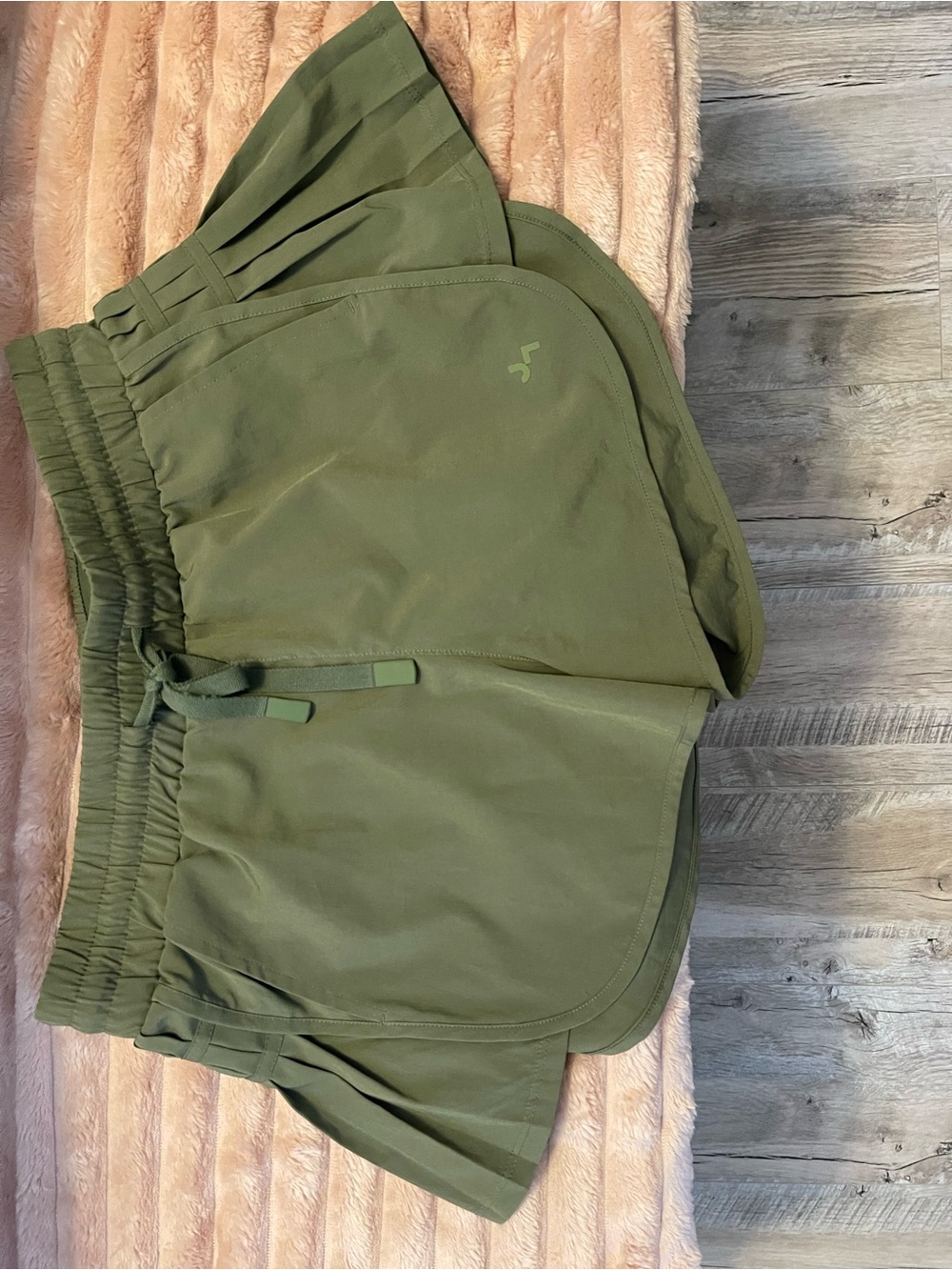 JoyLab Olive Athletic Running Shorts